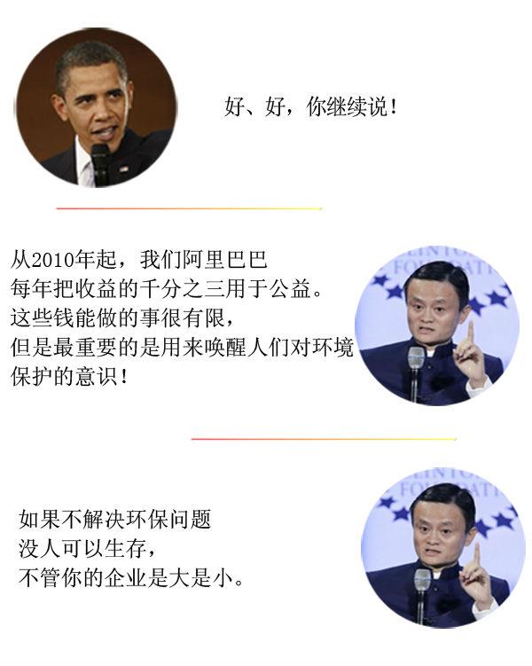 奧巴馬對話馬云