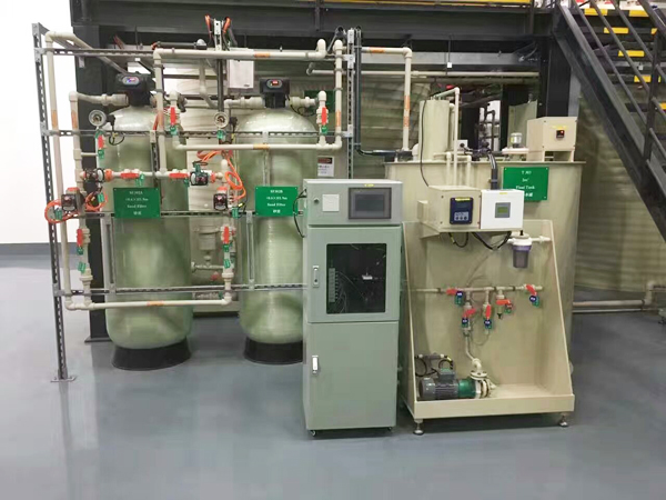 回訪老客戶中國(guó)石油廣西石化水處理設(shè)備工程項(xiàng)目現(xiàn)場(chǎng)