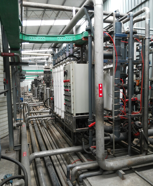 依斯倍環(huán)保走訪浙江某合成革有限公司廢水處理項目