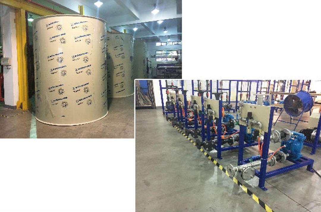 意大利迪克森涂料廢水處理項目工程模塊即將進場