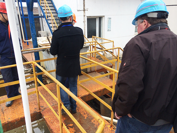 走訪某國際化學(xué)品有限公司高濃度廢水處理工程