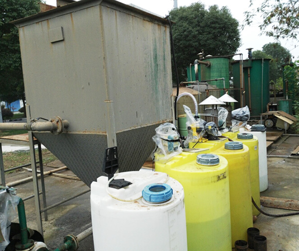 走訪昆山某精細(xì)化工廢水處理工程項(xiàng)目現(xiàn)場(chǎng)