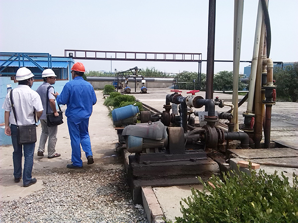 走訪無錫某電子公司零排放廢水處理工程項目