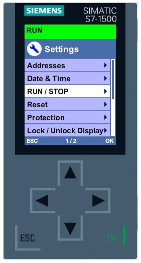 如何通過顯示面板修改自動化系統(tǒng)S7-1500的IP地址
