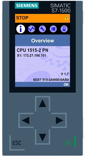 如何通過顯示面板修改自動化系統(tǒng)S7-1500的IP地址