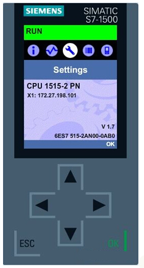 如何通過顯示面板修改自動化系統(tǒng)S7-1500的IP地址