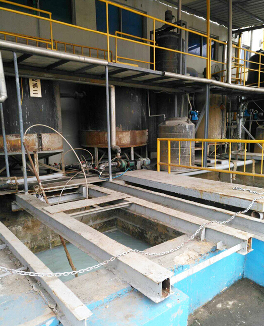 走訪蘇州某纖維地毯公司膠水廢水處理項(xiàng)目