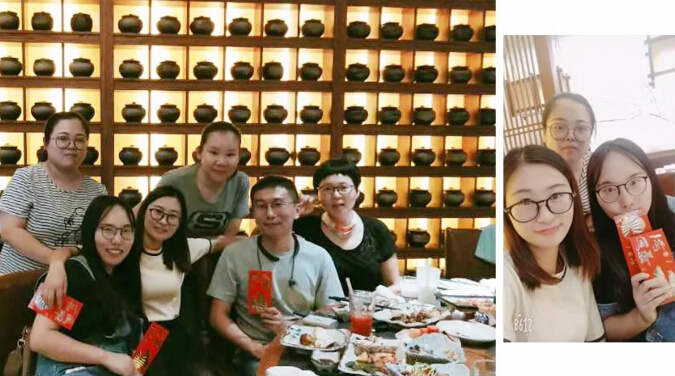 依斯倍環(huán)保聚餐活動(dòng)歡聲笑語(yǔ)，還有紅包拿哦