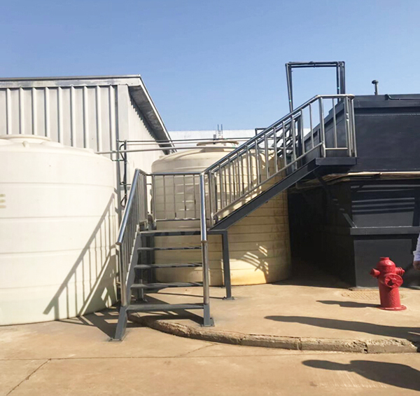 走訪鹽城某外資縫紉線公司廢水零排放處理項(xiàng)目