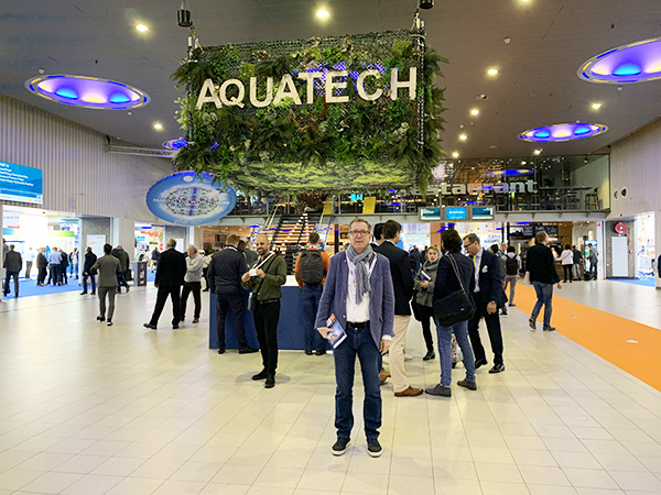 依斯倍環(huán)保核心技術(shù)團(tuán)隊(duì)參觀考察2019年荷蘭阿姆斯特丹國際水處理展覽會(huì)