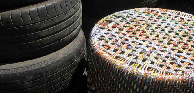 廢舊輪胎通過環(huán)保處理能成為黑色黃金