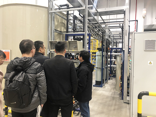 中廣核集團(tuán)領(lǐng)導(dǎo)蒞臨依斯倍環(huán)保參觀指導(dǎo)