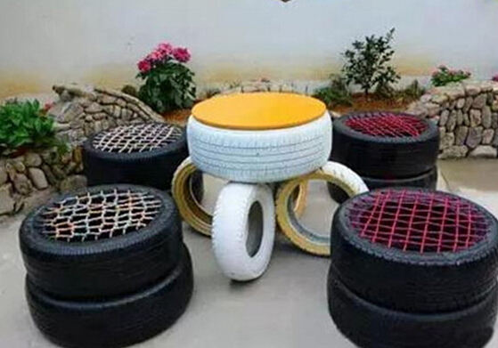 廢舊輪胎通過環(huán)保處理能成為黑色黃金