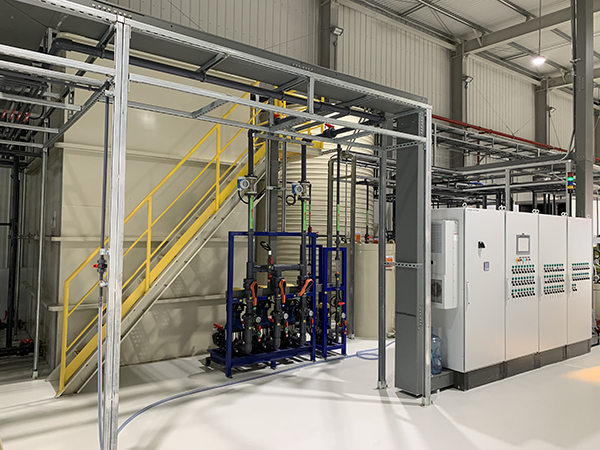 吉利汽車(chē)廢水處理零排放工程現(xiàn)場(chǎng)