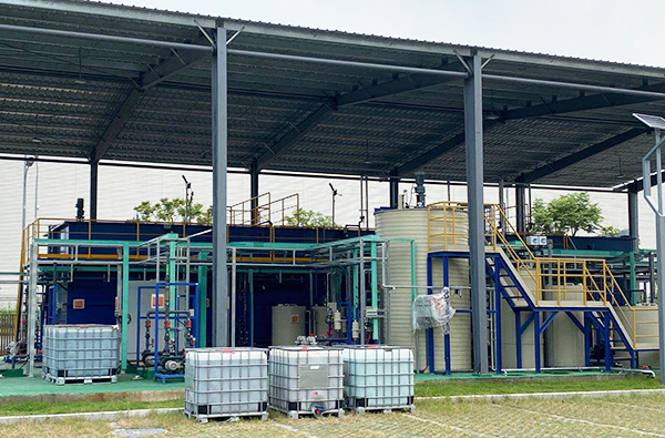 合肥康寧汽車玻璃廢水處理零排放項(xiàng)目