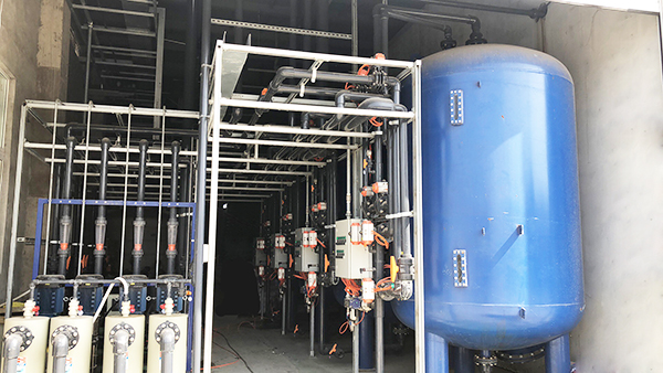 電鍍廢水處理設(shè)備中的離子化交換法