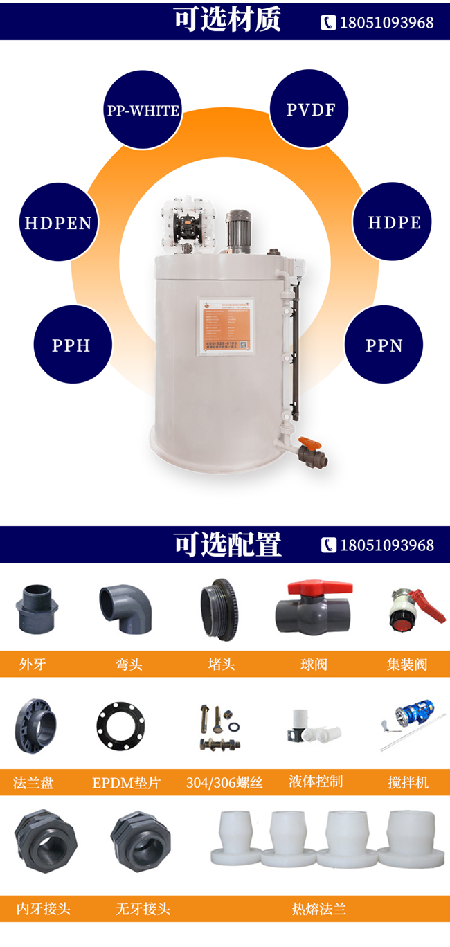 污水處理設(shè)備塑料PP儲(chǔ)罐