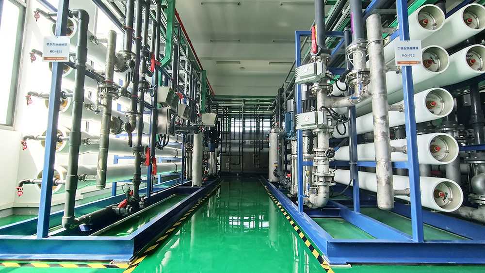 得力文具噴涂廢水處理工程現(xiàn)場