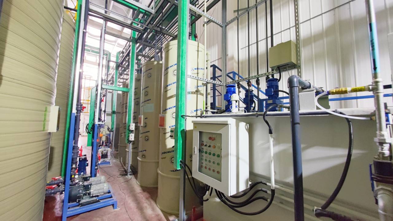 常州卡邁錫汽車零部件廢水處理工程