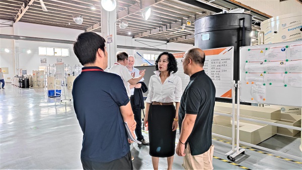 荷蘭貿(mào)易促進(jìn)委員會(huì)南京代表處訪問(wèn)依斯倍環(huán)保