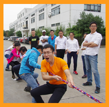 環(huán)保公司周年慶活動-拔河比賽