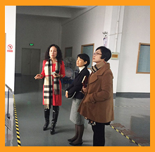 園區(qū)經(jīng)發(fā)委領(lǐng)導(dǎo)一行走進依斯倍