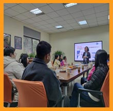 依斯倍迎新會互動分享交流